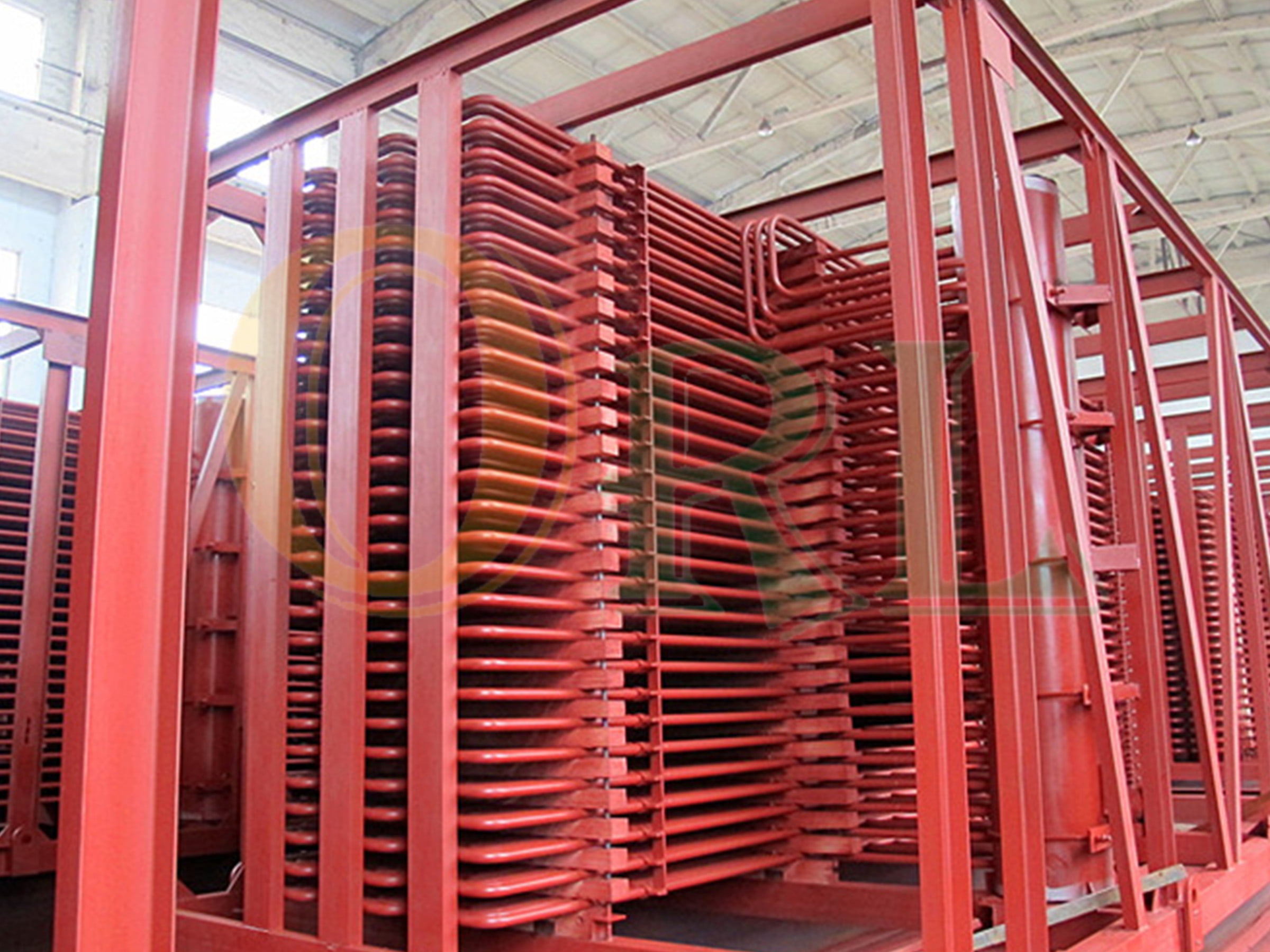 Superheater reheater manufacturing process