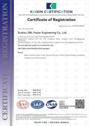 ISO 9001 Certificate