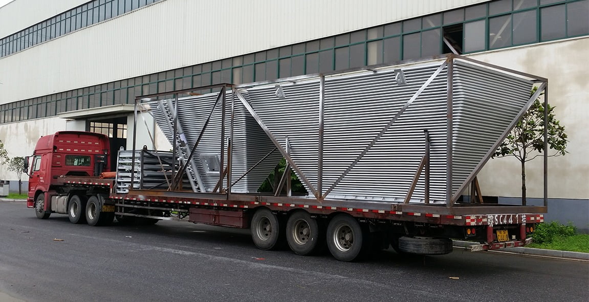 EN waste heat boiler assembly for Korea metallurgical (2013) - ORL Power