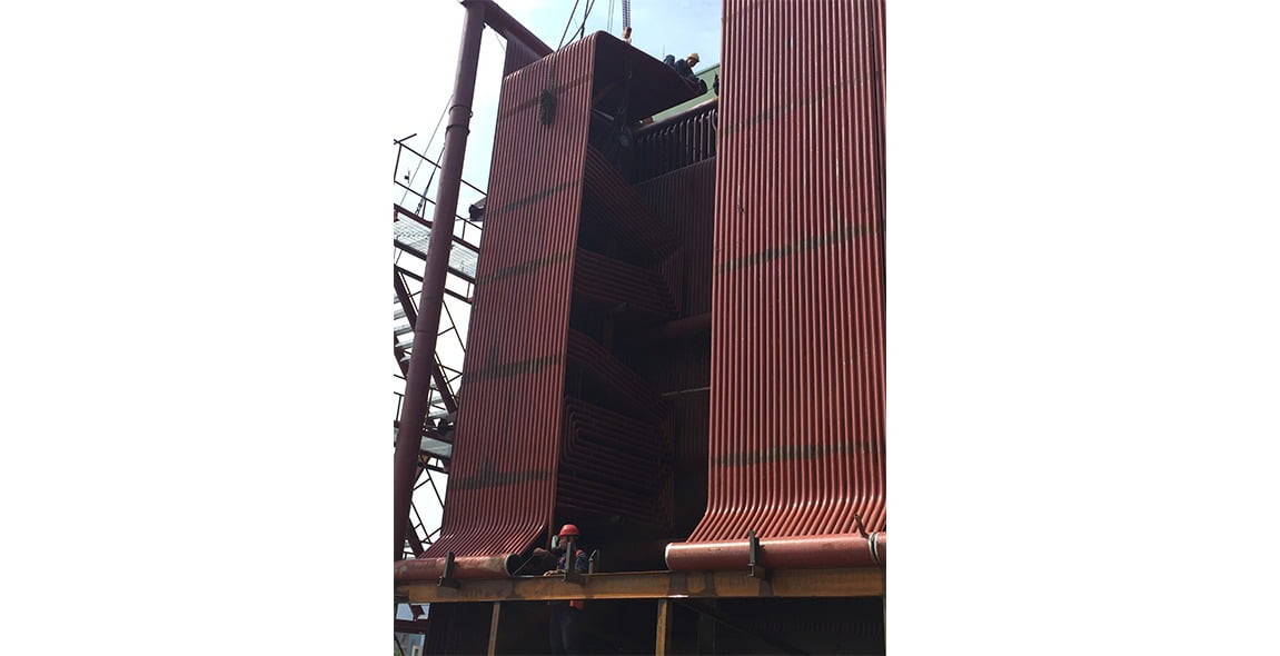 Corner tube boiler installation for China power plant (GB, 2017-2018) - ORL Power
