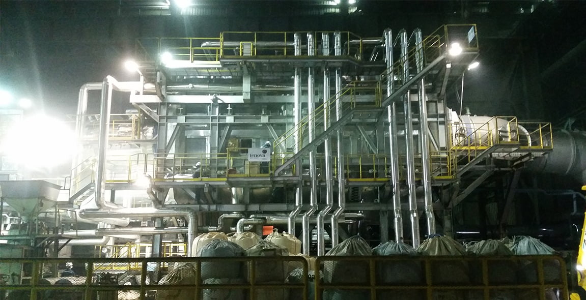 EN waste heat boiler commissioning for Korea metallurgical (2013) - ORL Power